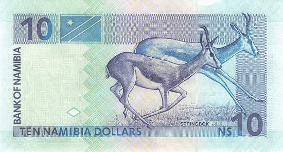 Namibia p4b B 10 Dollar